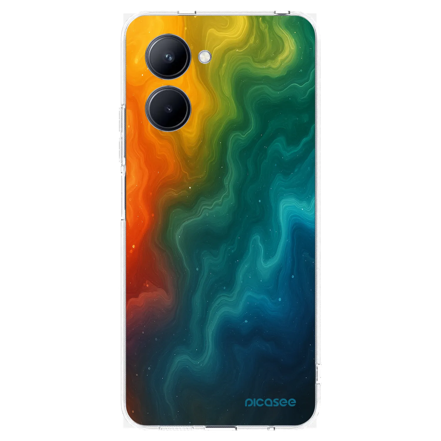 Picasee διαφανής θήκη σιλικόνης Realme C33 (2023) - Solar