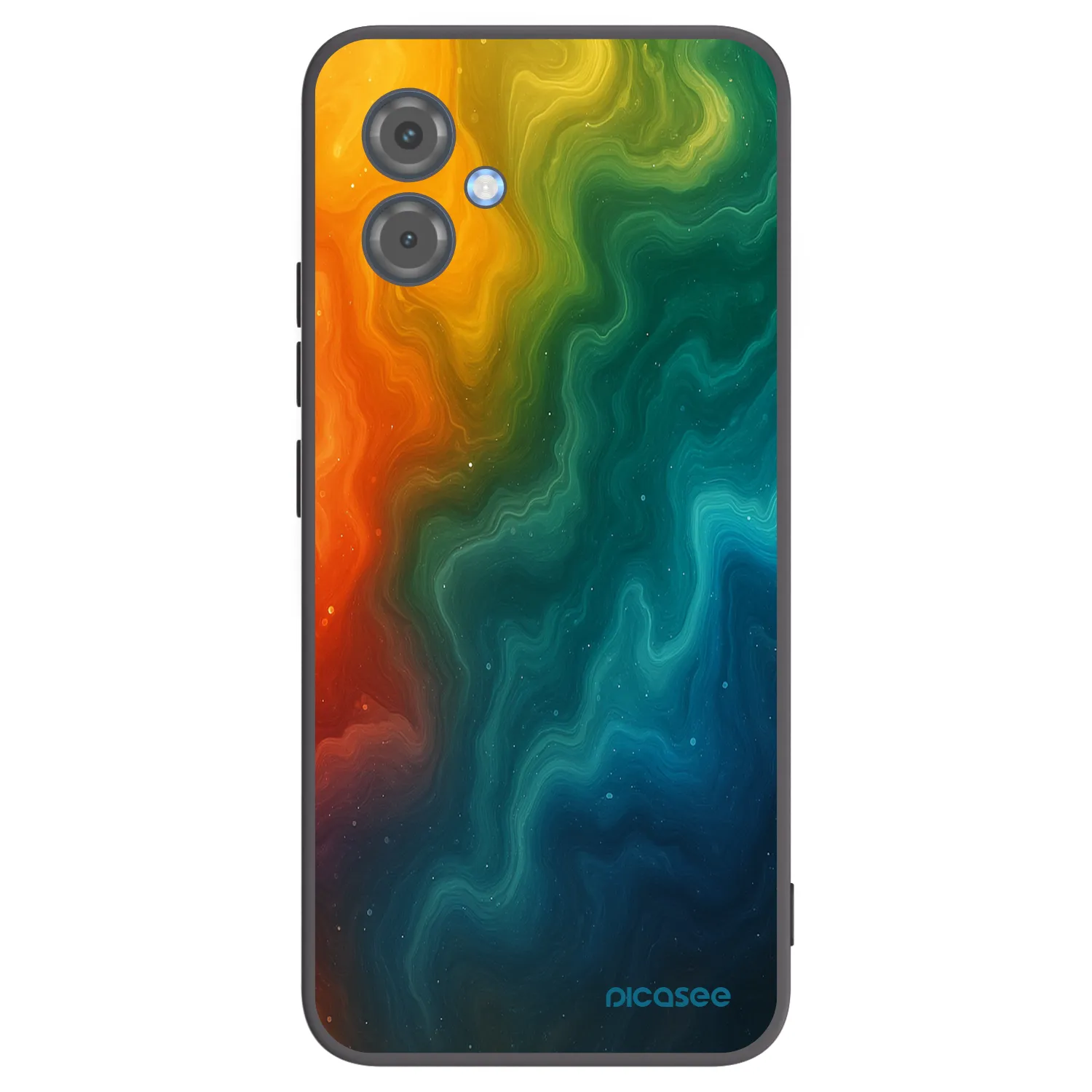 Picasee Μαύρη θήκη σιλικόνης για Motorola Moto G14 - Solar
