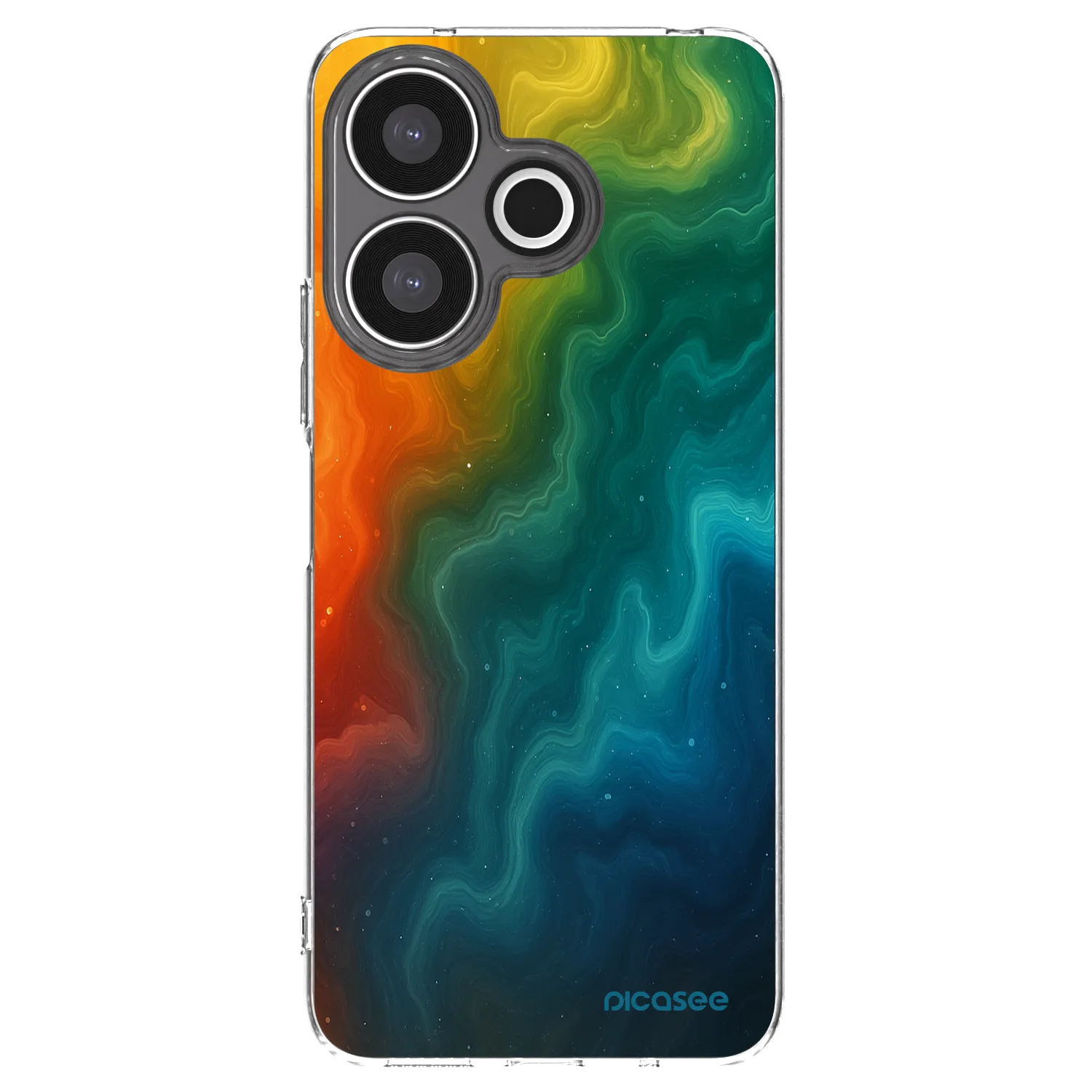 Picasee διαφανής θήκη σιλικόνης Xiaomi Redmi 13 4G - Solar