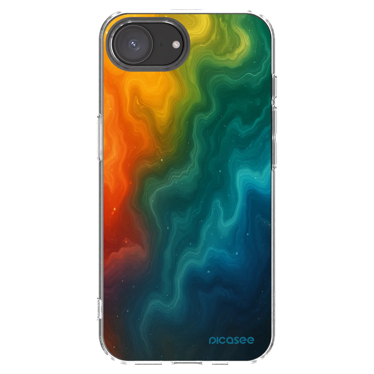 Picasee διαφανής θήκη σιλικόνης Apple iPhone 16e - Solar