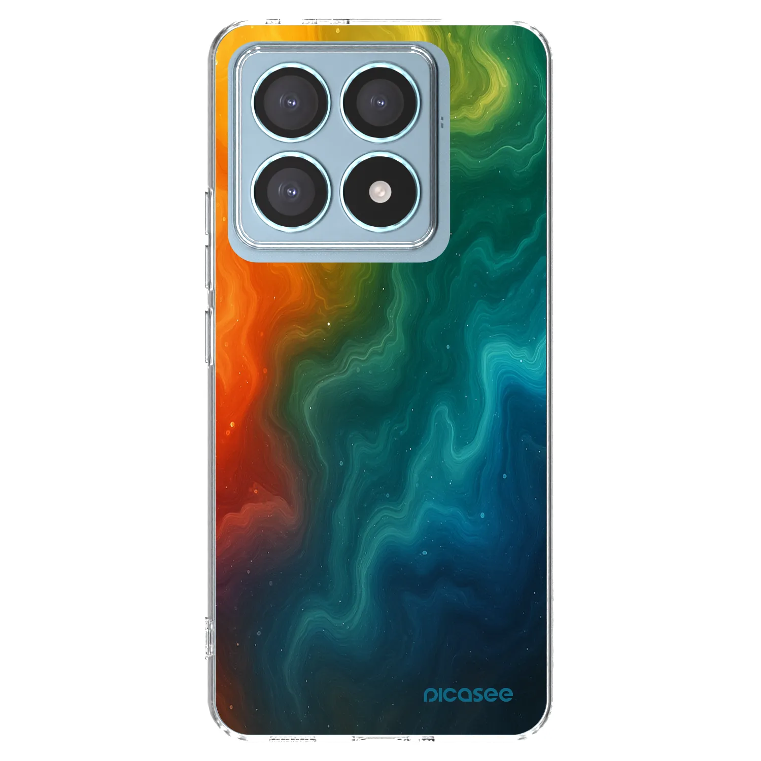 Picasee διαφανής θήκη σιλικόνης Xiaomi 14T Pro - Solar