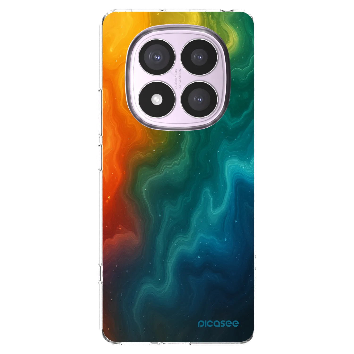 Picasee διαφανής θήκη σιλικόνης Xiaomi Redmi Note 14 Pro 5G - Solar