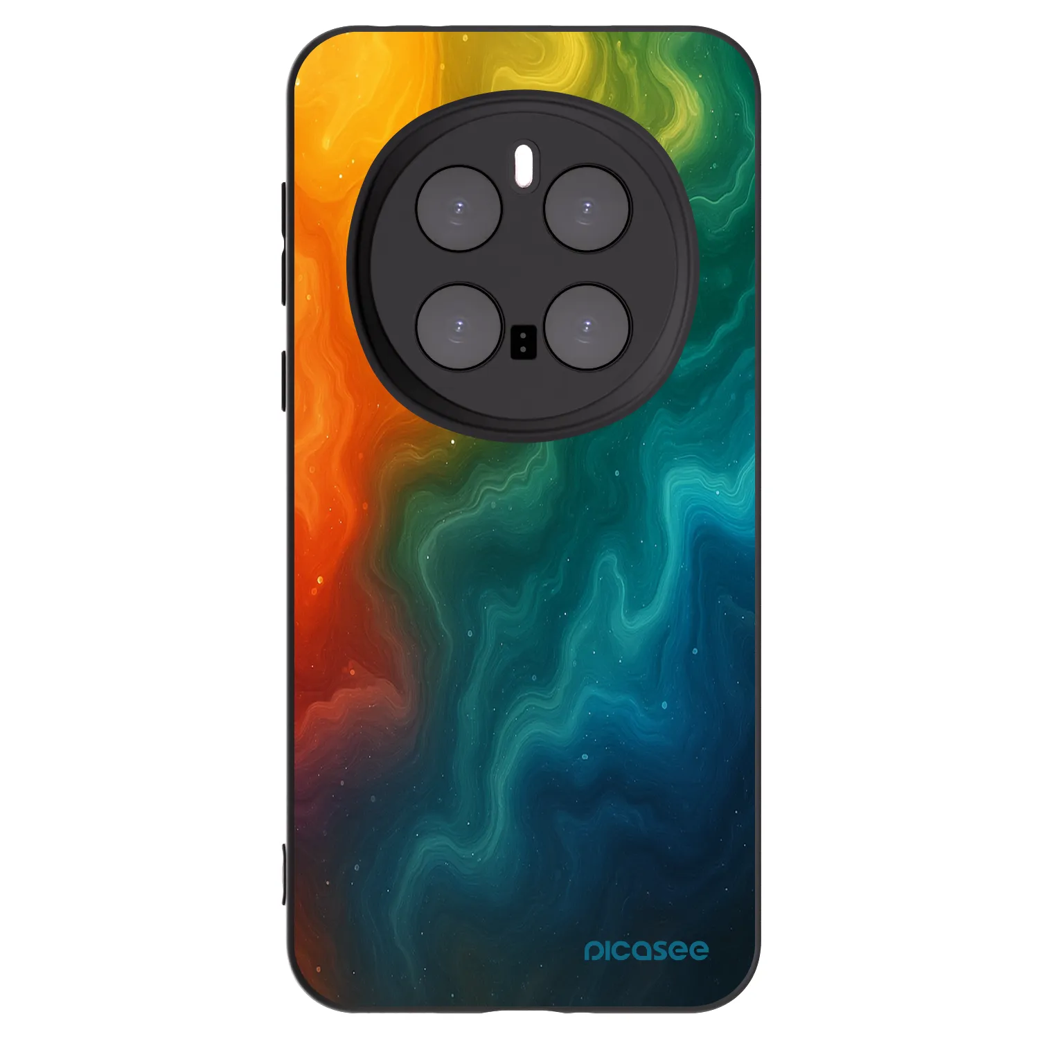 Picasee Μαύρη θήκη σιλικόνης για Honor Magic7 Pro 5G - Solar