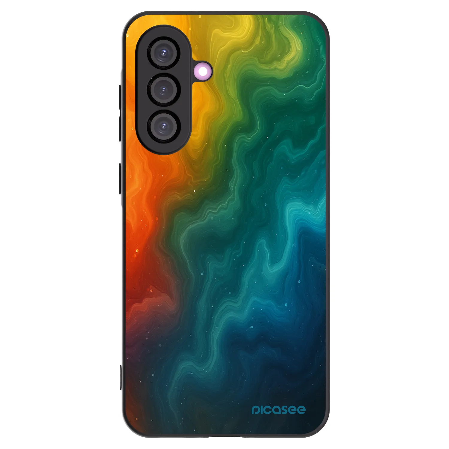 Picasee Μαύρη θήκη σιλικόνης για Samsung Galaxy A36 5G - Solar