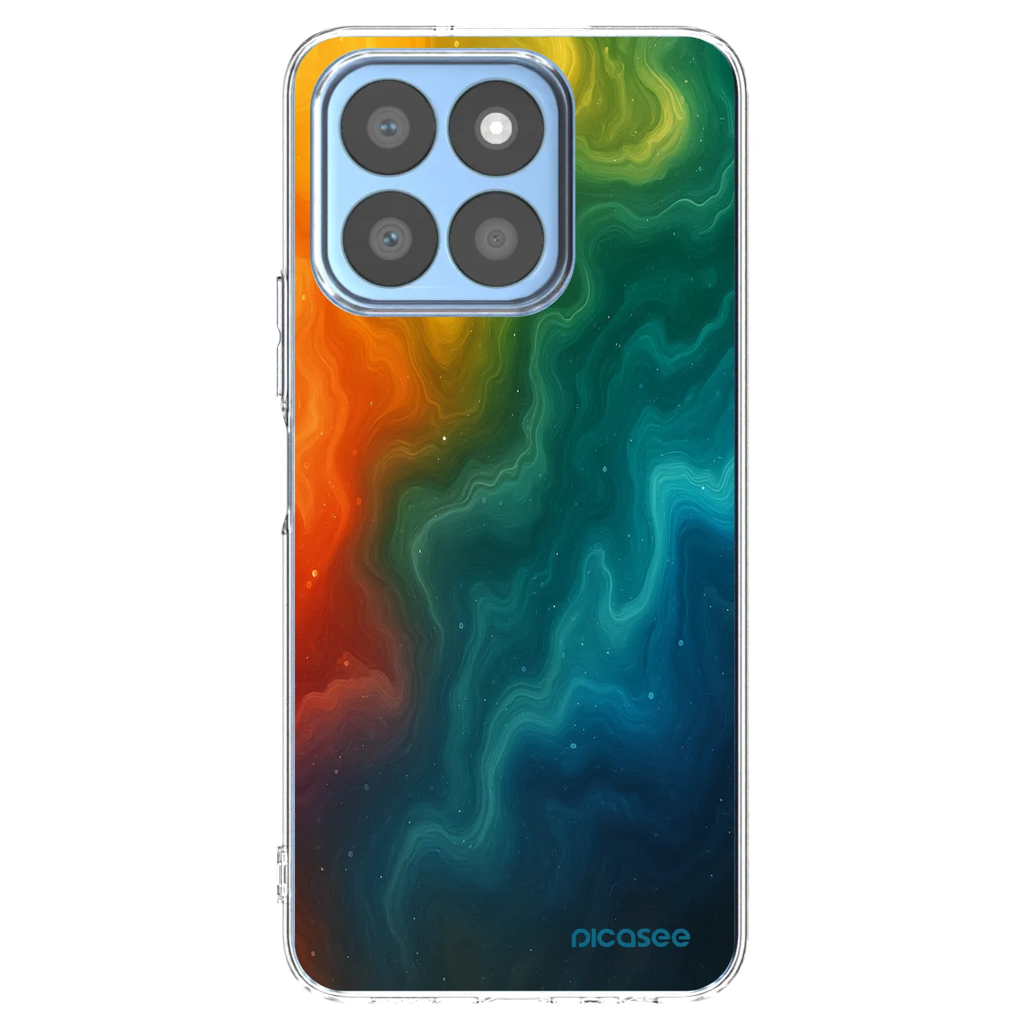 Picasee διαφανής θήκη σιλικόνης Honor X8c - Solar