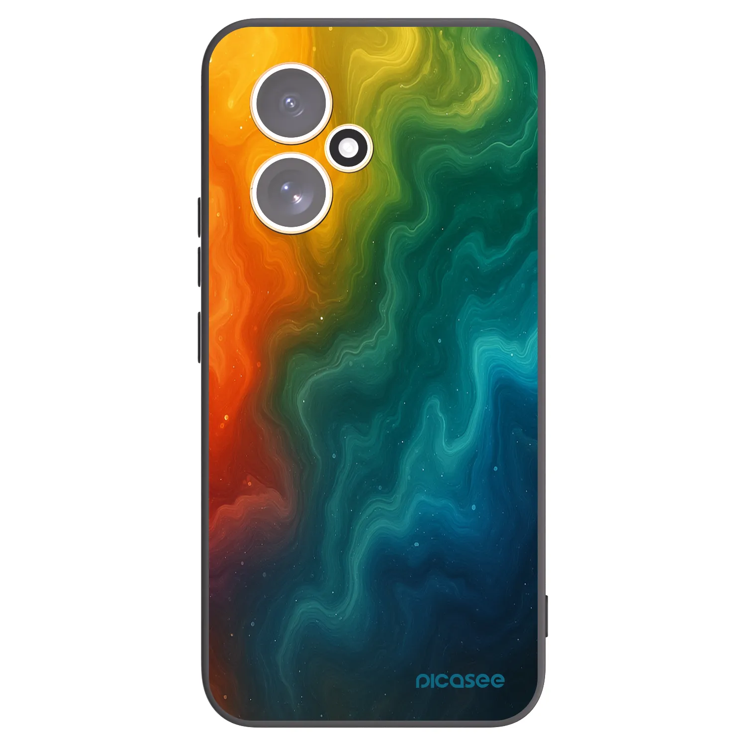 Picasee Μαύρη θήκη σιλικόνης για Honor 400 5G - Solar
