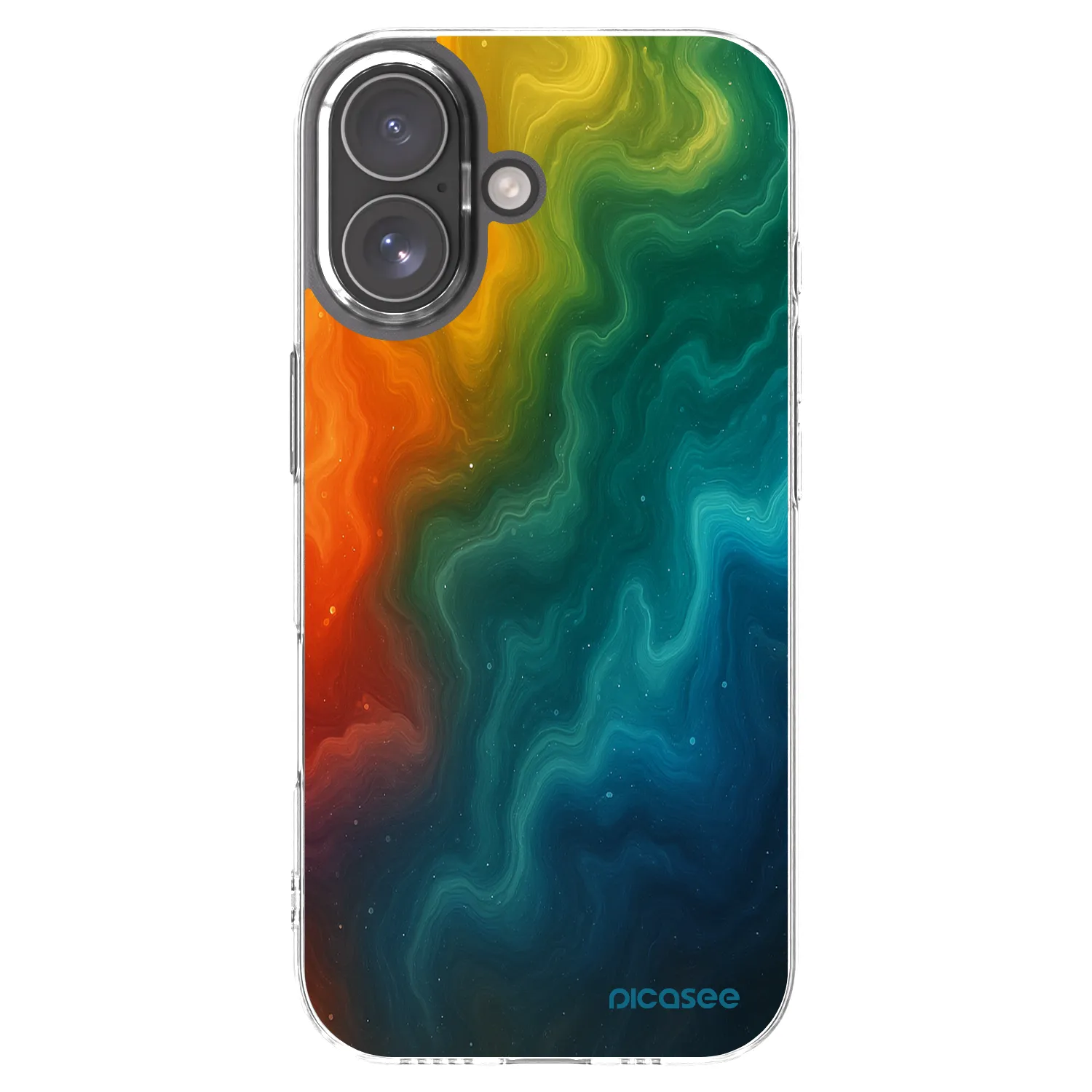 Picasee διαφανής θήκη σιλικόνης Apple iPhone 17 - Solar
