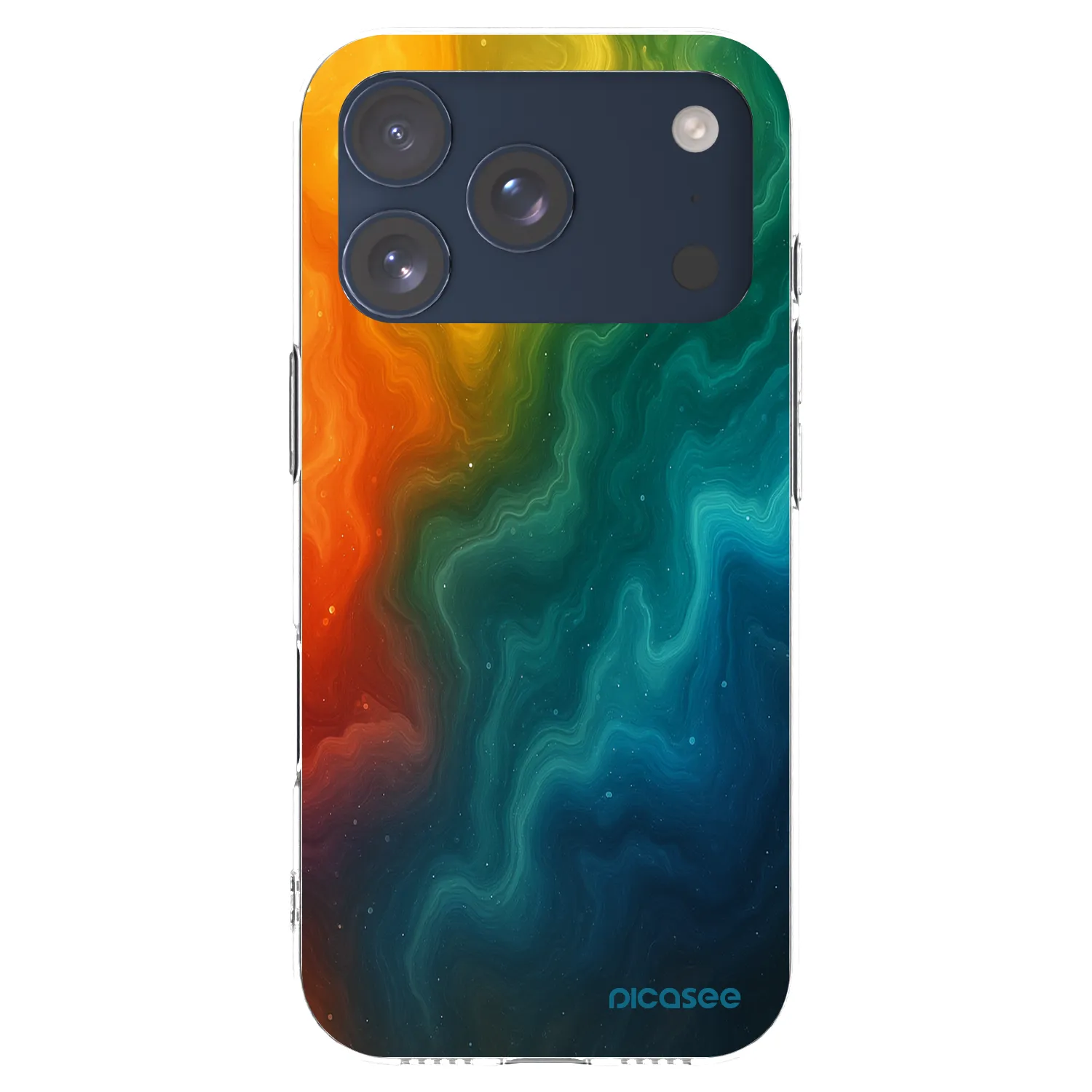 Picasee διαφανής θήκη σιλικόνης Apple iPhone 17 Pro - Solar