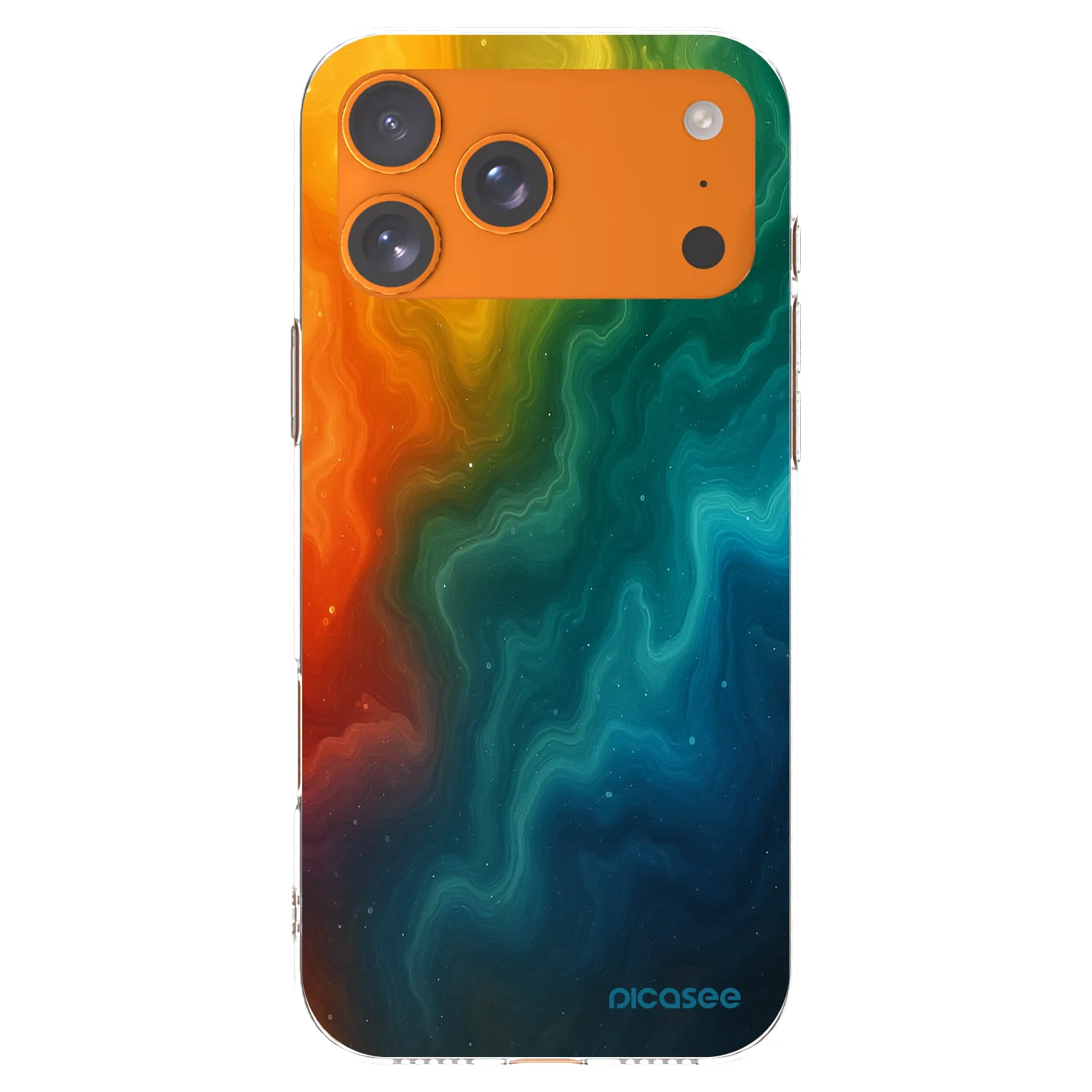 Picasee διαφανής θήκη σιλικόνης Apple iPhone 17 Pro Max - Solar
