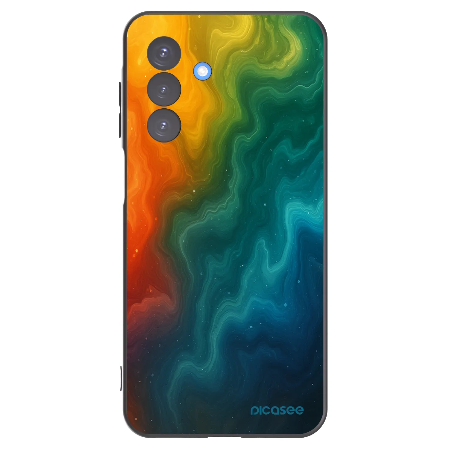Picasee Μαύρη θήκη σιλικόνης για Samsung Galaxy A17 5G - Solar