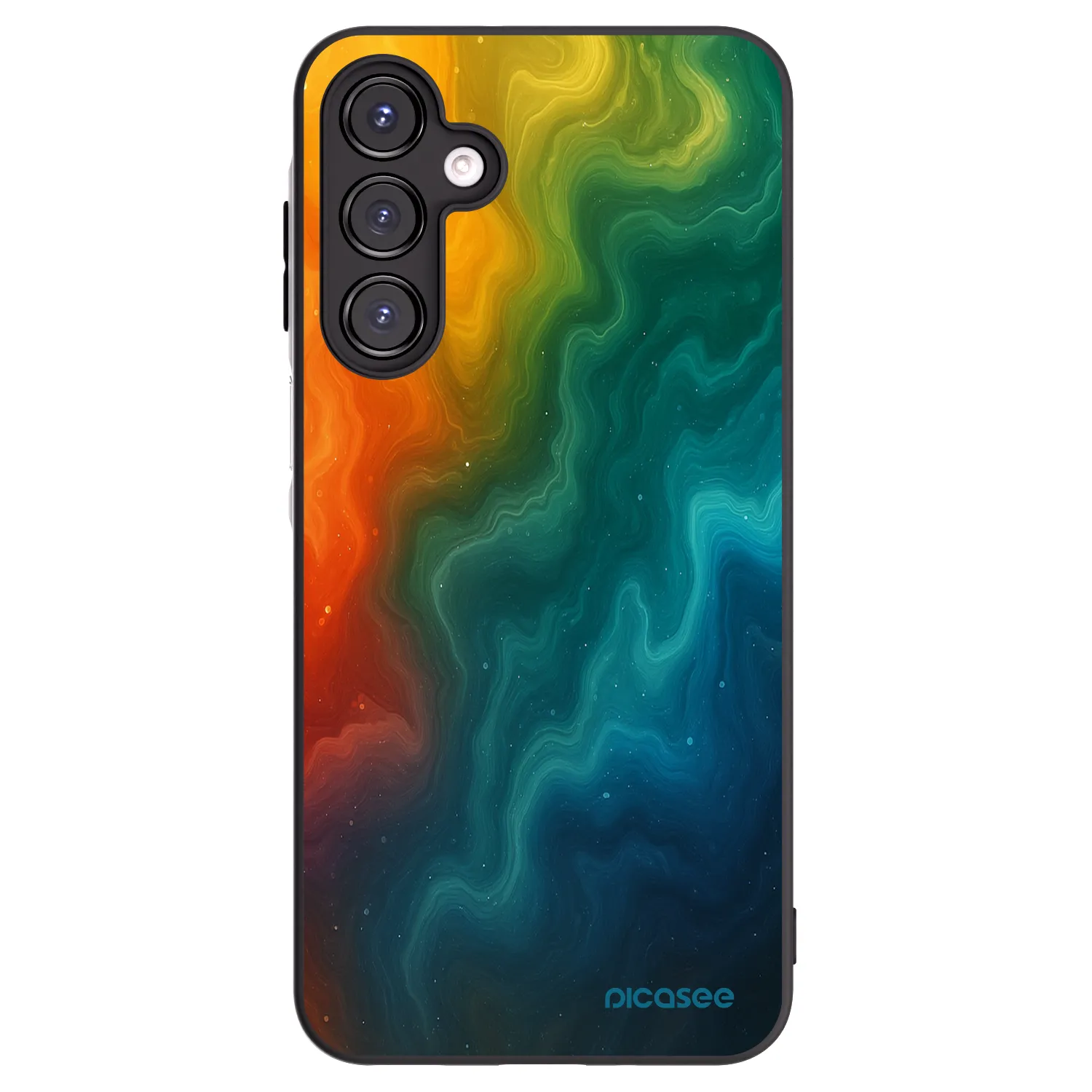 Picasee Μαύρη θήκη σιλικόνης για Samsung Galaxy A16 4G - Solar