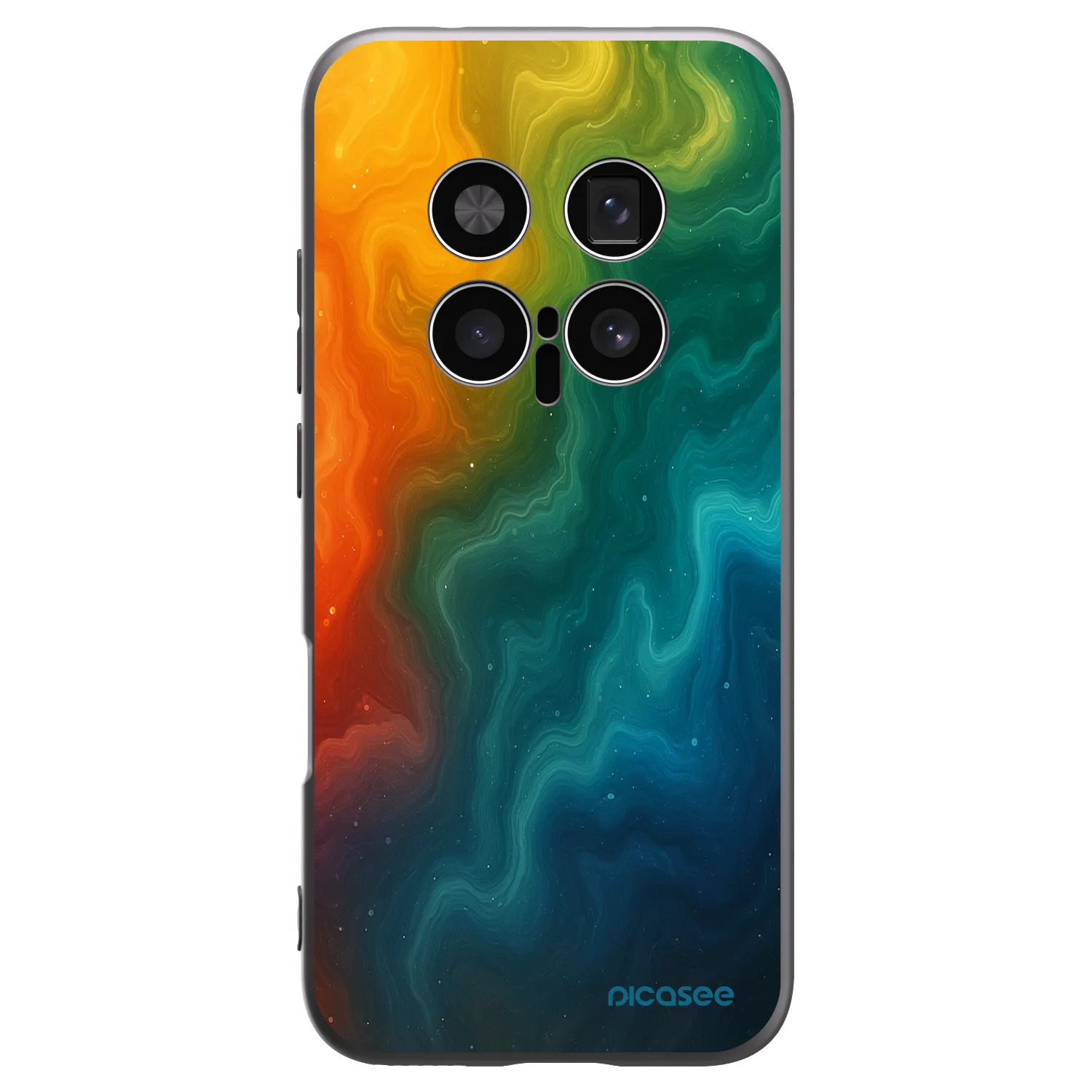 Picasee Μαύρη θήκη σιλικόνης για Honor Magic8 Pro 5G - Solar