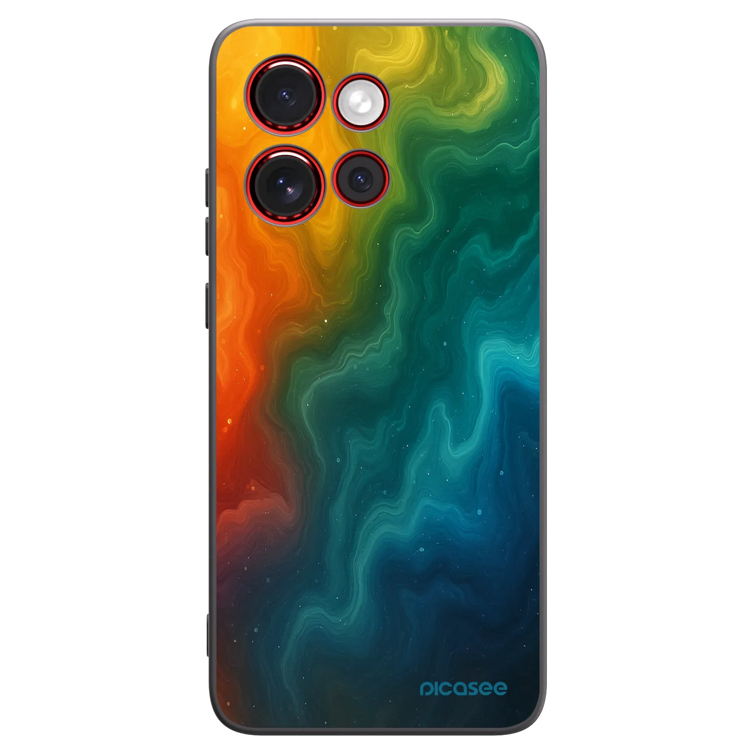 Picasee Μαύρη θήκη σιλικόνης για Motorola Edge 60 Neo 5G - Solar
