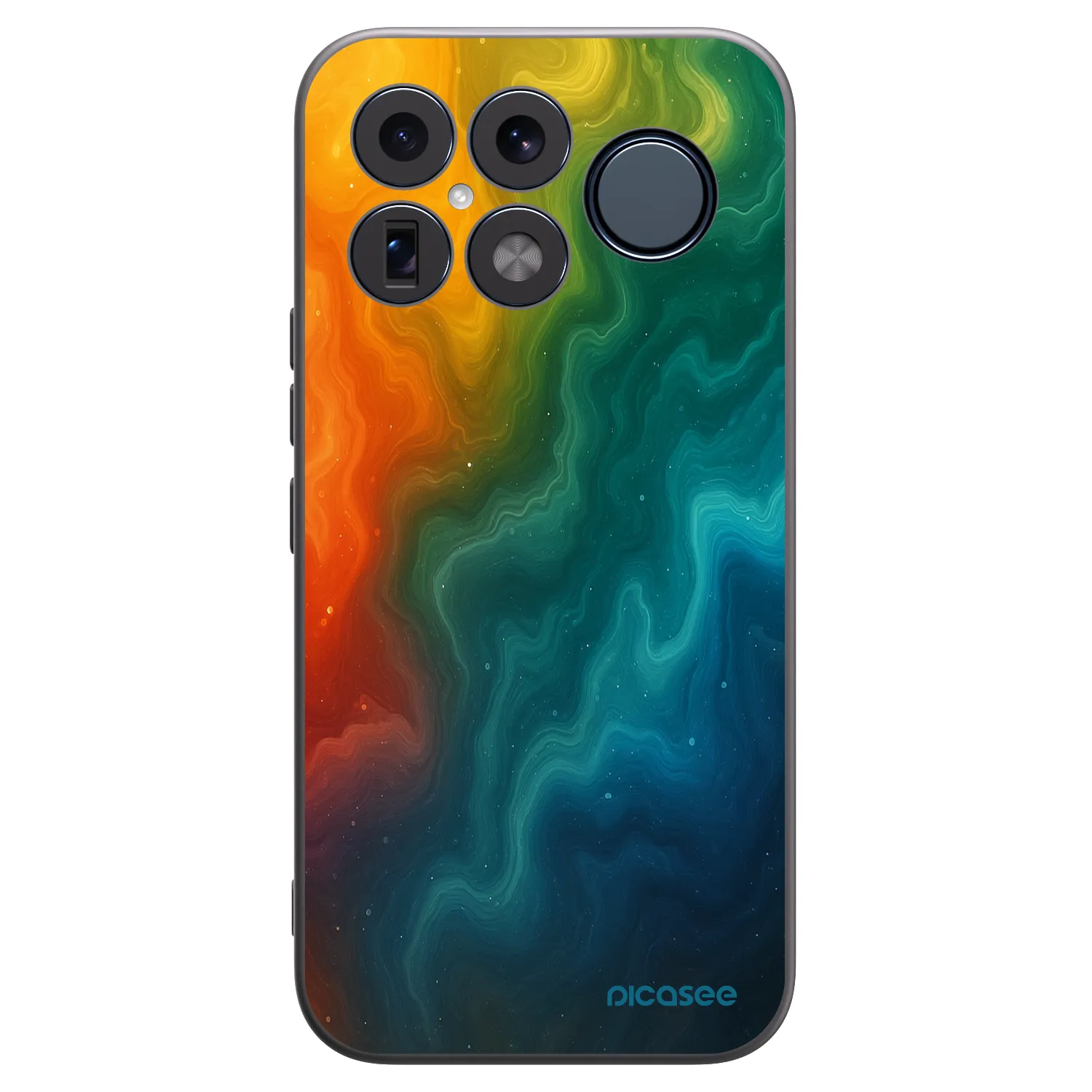 Picasee Μαύρη θήκη σιλικόνης για Xiaomi Poco F8 Ultra - Solar