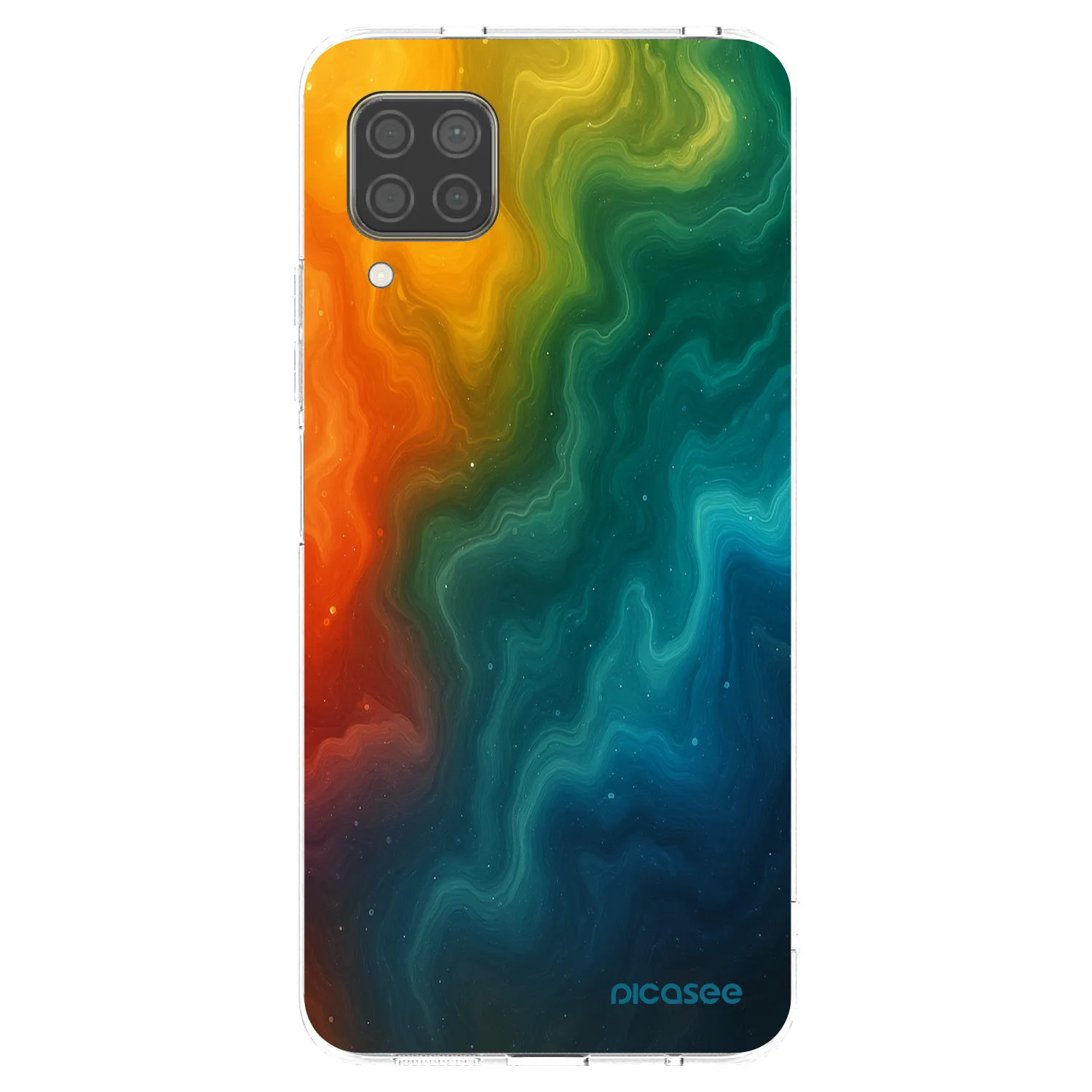 Picasee διαφανής θήκη σιλικόνης Huawei P40 Lite - Solar