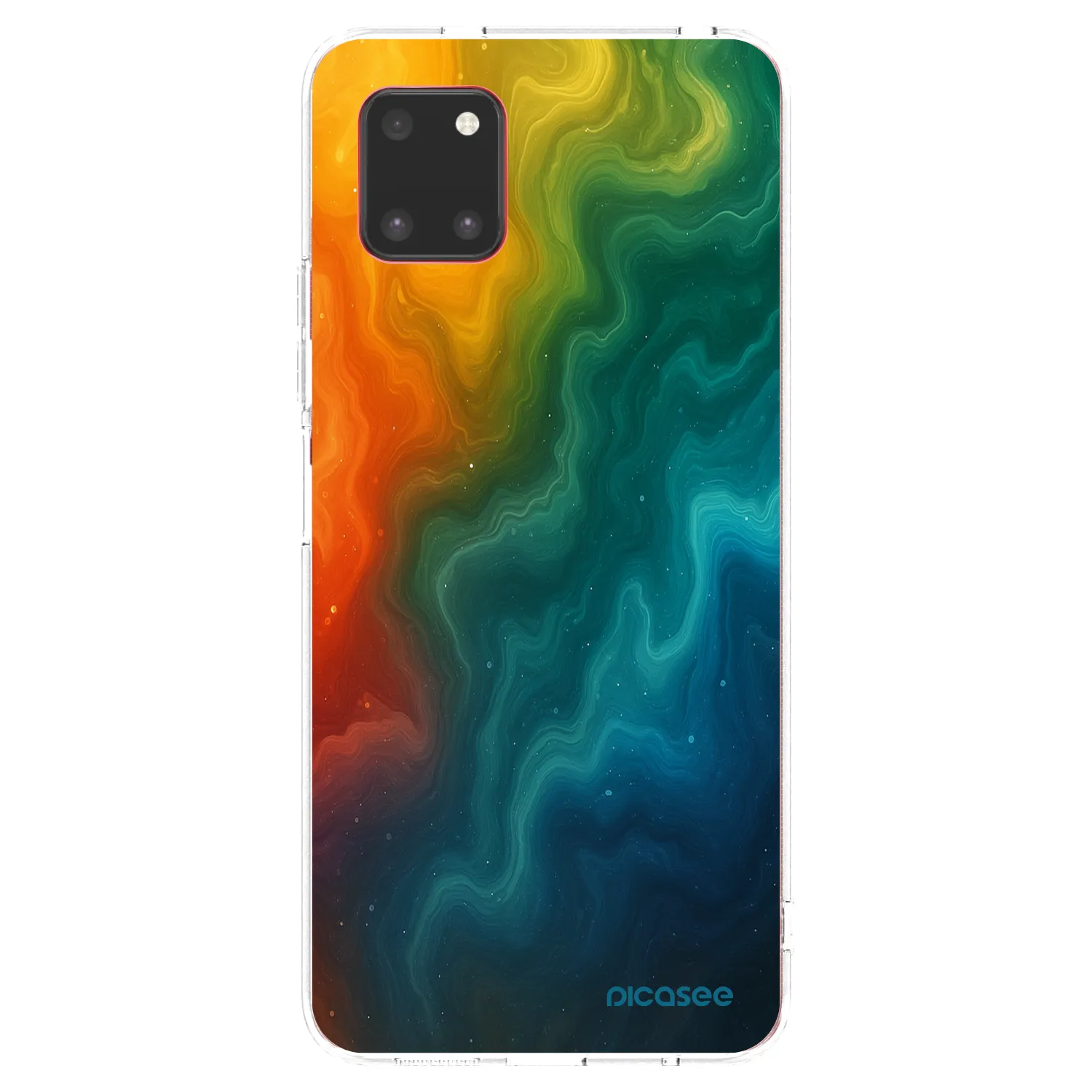 Picasee διαφανής θήκη σιλικόνης Samsung Galaxy Note 10 Lite N770F - Solar