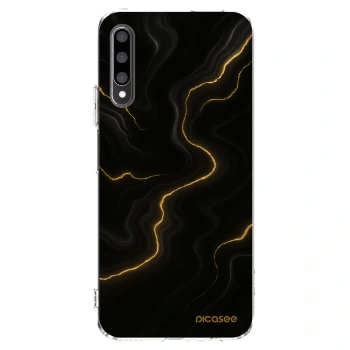 Picasee διαφανής θήκη σιλικόνης Honor 9X Pro - Thunder