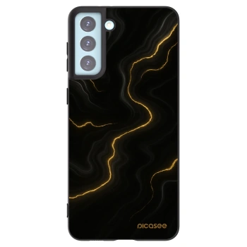 Picasee Μαύρη θήκη σιλικόνης για Samsung Galaxy S21+ 5G G996F - Thunder