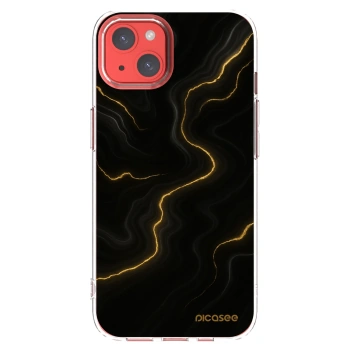 Picasee διαφανής θήκη σιλικόνης Apple iPhone 13 - Thunder