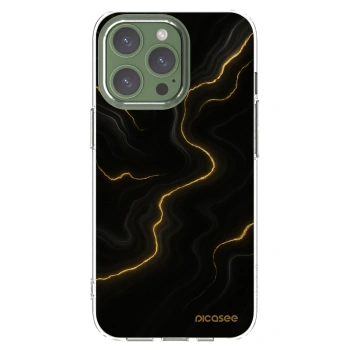 Picasee διαφανής θήκη σιλικόνης Apple iPhone 13 Pro - Thunder