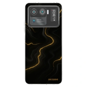 Picasee διαφανής θήκη σιλικόνης Xiaomi Mi 11 Ultra - Thunder