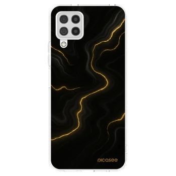 Picasee διαφανής θήκη σιλικόνης Samsung Galaxy A22 A225F 4G - Thunder