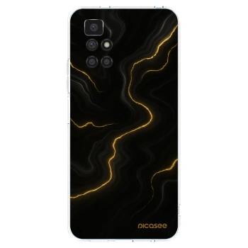 Picasee διαφανής θήκη σιλικόνης Xiaomi Redmi 10 - Thunder