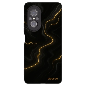 Picasee Μαύρη θήκη σιλικόνης για Huawei Nova 9 SE - Thunder