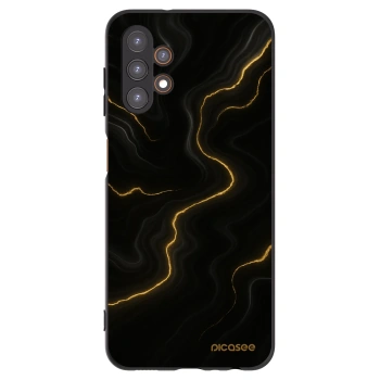 Picasee Μαύρη θήκη σιλικόνης για Samsung Galaxy A13 4G A135 - Thunder