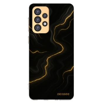 Picasee διαφανής θήκη σιλικόνης Samsung Galaxy A33 5G A336 - Thunder