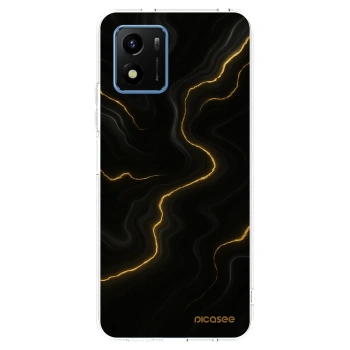 Picasee διαφανής θήκη σιλικόνης Vivo Y01 - Thunder