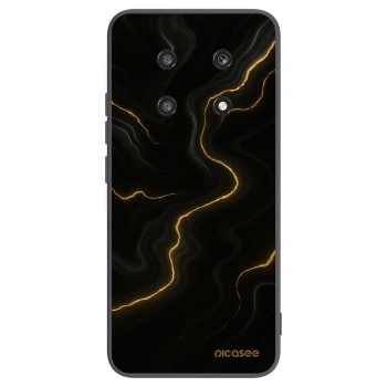 Picasee Μαύρη θήκη σιλικόνης για Honor Magic4 Lite 5G - Thunder