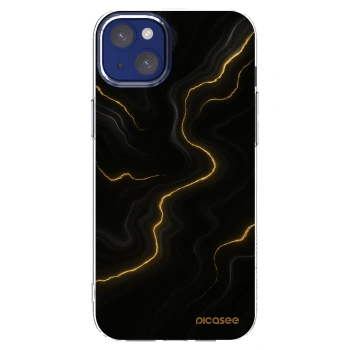 Picasee διαφανής θήκη σιλικόνης Apple iPhone 14 Plus - Thunder