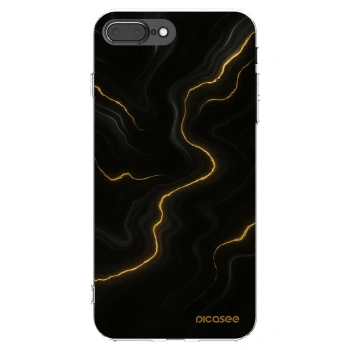 Picasee διαφανής θήκη σιλικόνης Apple iPhone 8 Plus - Thunder