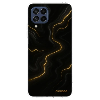 Picasee διαφανής θήκη σιλικόνης Samsung Galaxy M53 5G - Thunder