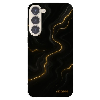 Picasee διαφανής θήκη σιλικόνης Samsung Galaxy S23+ 5G - Thunder