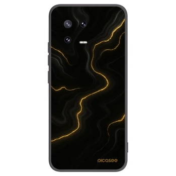 Picasee Μαύρη θήκη σιλικόνης για Xiaomi 13 Pro - Thunder