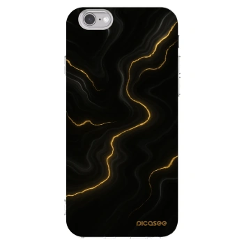 Picasee διαφανής θήκη σιλικόνης Apple iPhone 6/6S - Thunder