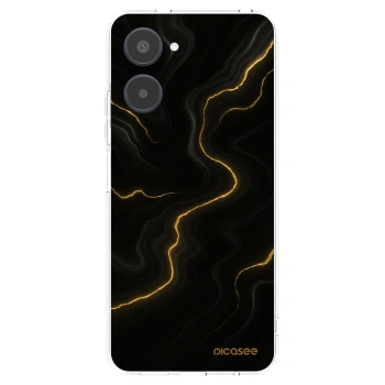 Picasee διαφανής θήκη σιλικόνης Realme 10 4G - Thunder