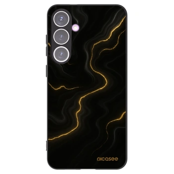 Picasee Μαύρη θήκη σιλικόνης για Samsung Galaxy S24+ S926B 5G - Thunder