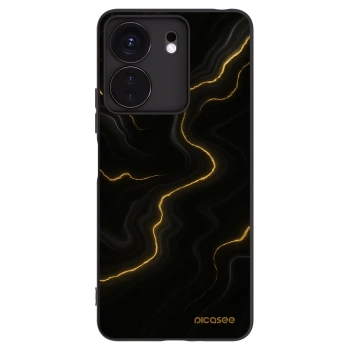 Picasee Μαύρη θήκη σιλικόνης για Xiaomi Redmi 13C 4G - Thunder