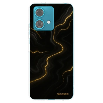 Picasee διαφανής θήκη σιλικόνης Motorola Edge 40 Neo - Thunder