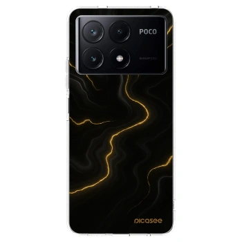 Picasee διαφανής θήκη σιλικόνης Xiaomi Poco X6 Pro - Thunder