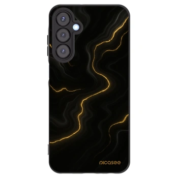 Picasee Μαύρη θήκη σιλικόνης για Samsung Galaxy A25 A256B 5G - Thunder