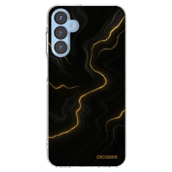 Picasee διαφανής θήκη σιλικόνης Samsung Galaxy A15 A156B 5G - Thunder