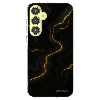 Picasee διαφανής θήκη σιλικόνης Samsung Galaxy A35 5G A356B - Thunder