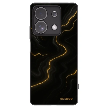 Picasee Μαύρη θήκη σιλικόνης για Xiaomi Redmi Note 13 Pro 4G - Thunder