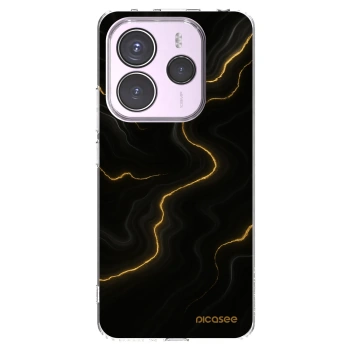 Picasee διαφανής θήκη σιλικόνης Xiaomi Redmi Note 14 5G - Thunder