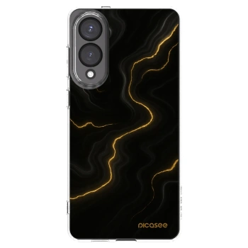 Picasee διαφανής θήκη σιλικόνης Samsung Galaxy S25 Edge 5G - Thunder