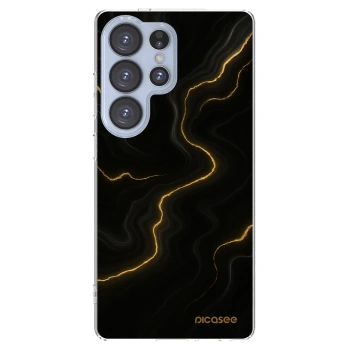 Picasee διαφανής θήκη σιλικόνης Samsung Galaxy S25 Ultra 5G - Thunder